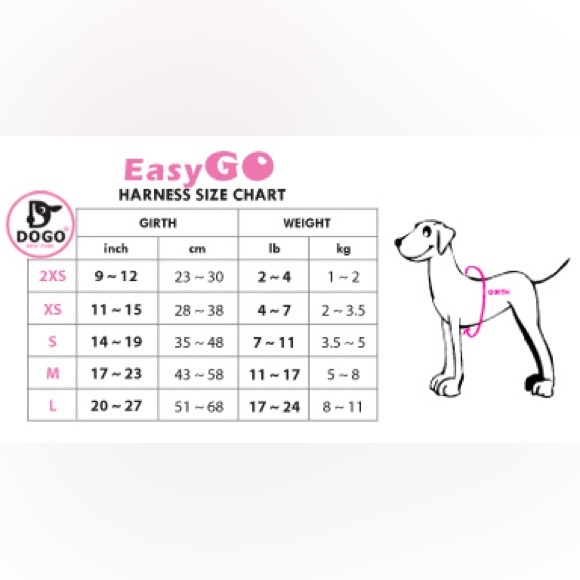Dogo Easy go harness and Leash set. Size Large. - Picture 7 of 7